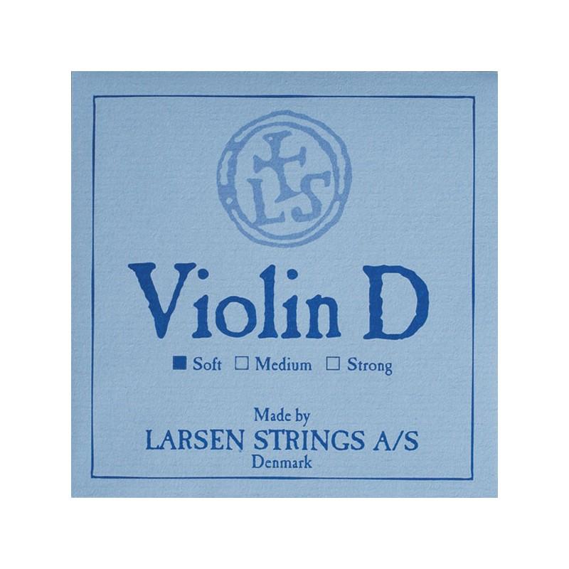 Cuerda violín Larsen 3ª Re aluminio Soft 4/4 Cuerda violín Larsen 3ª Re aluminio Soft 4/4