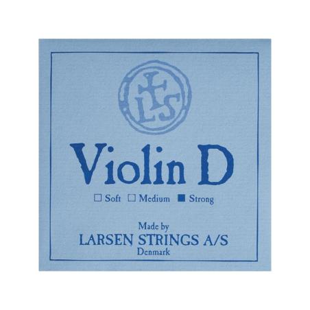 Cuerda violín Larsen 3ª Re aluminio Strong 4/4