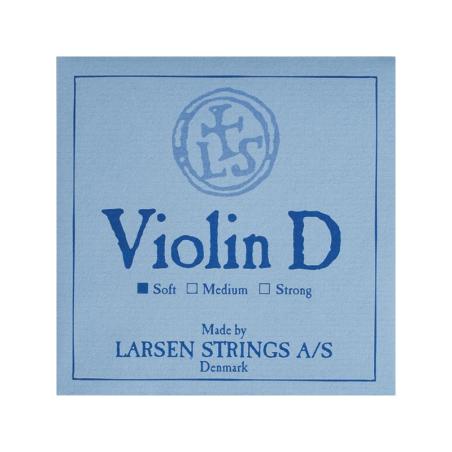 Cuerda violín Larsen 3ª Re plata Soft 4/4