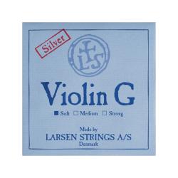 Cuerda violín Larsen 4ª Sol plata Soft 4/4