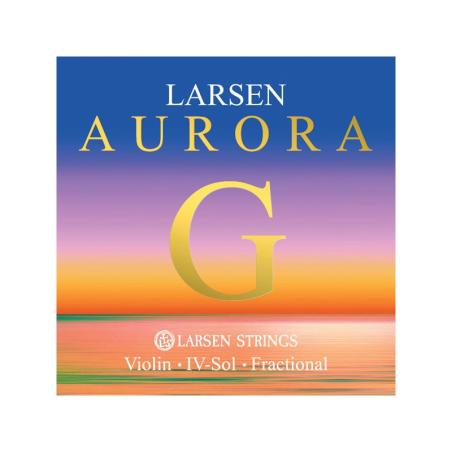 Cuerda violín Larsen Aurora 4ª Sol Medium 1/16