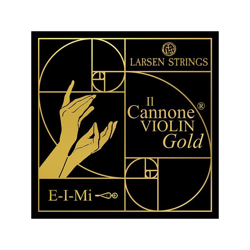Cuerda violín Larsen Il Cannone Gold 1ª Mi Bola-Lazo 4/4 Medium 4/4 Cuerda violín Larsen Il Cannone Gold 1ª Mi Bola-Lazo 4/4 Medium 4/4