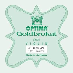 Cuerda violín Optima Goldbrokat 1001 1ª Mi lazo 0.28 Extra-hard 4/4