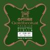 Cuerda violín Optima Goldbrokat Premium Brassed 1071 1ª Mi Bola 0.26 Medium 4/4