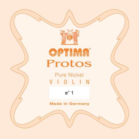 Cuerda violín Optima Protos 1011 1ª Mi Bola Medium 1/2