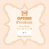 Cuerda violín Optima Protos 1011 1ª Mi Bola Medium 1/2