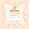Cuerda violín Optima Protos 1013 3ª Re Medium 3/4