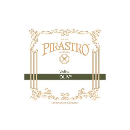 Cuerda violín Pirastro Oliv 211841 3ª Re 13 3/4 tripa/plata Medium-Light 4/4