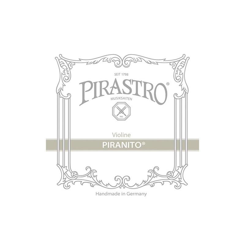Cuerda violín Pirastro Piranito 615200 2ª La acero-aluminio Medium 4/4 Cuerda violín Pirastro Piranito 615200 2ª La acero-aluminio Medium 4/4