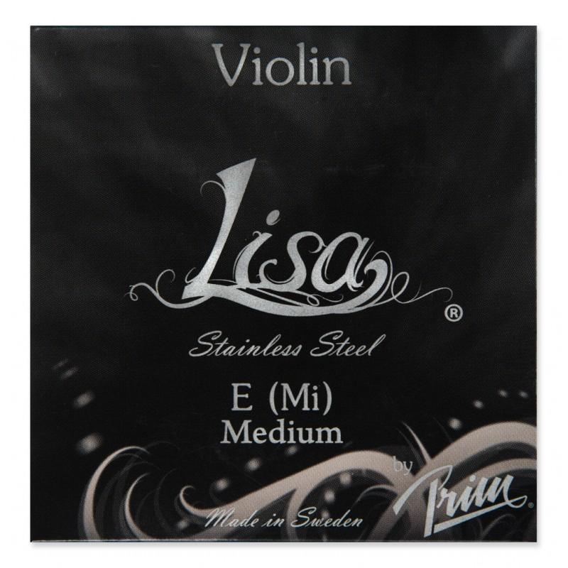 Cuerda violín Prim Lisa 1ª Mi Bola Medium 4/4 Cuerda violín Prim Lisa 1ª Mi Bola Medium 4/4