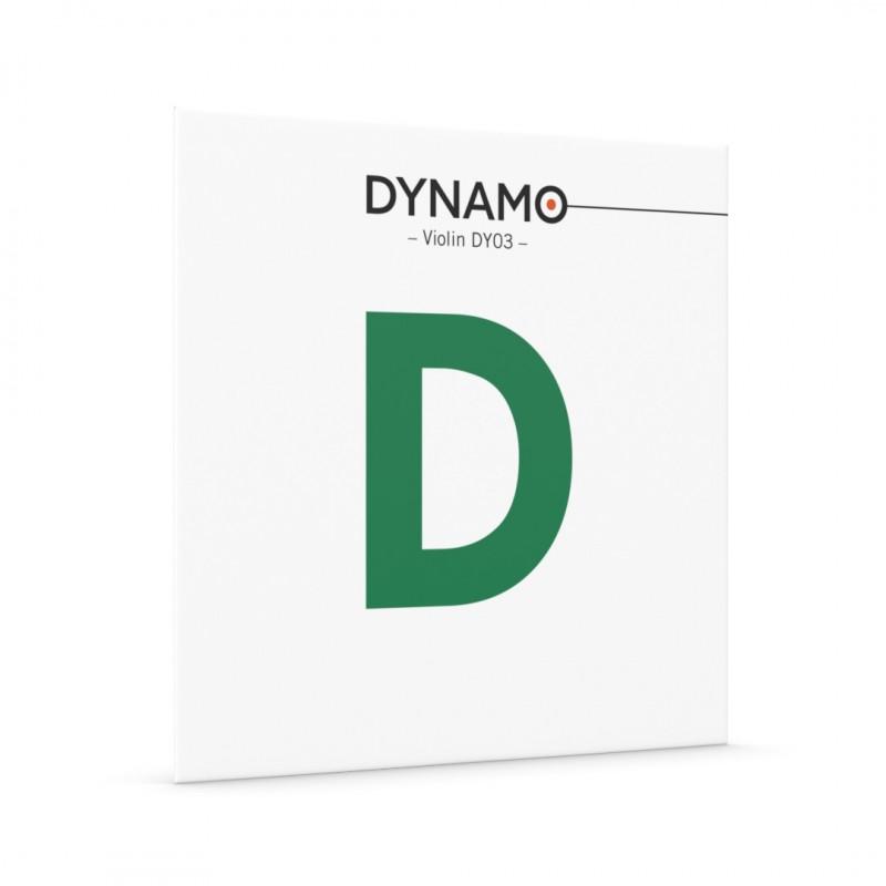 Cuerda violín Thomastik Dynamo DY03 3ª Re aluminio 4/4 Medium 1/2 Cuerda violín Thomastik Dynamo DY03 3ª Re aluminio 4/4 Medium 1/2