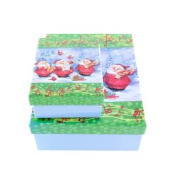 Dos cajas Papá Noel