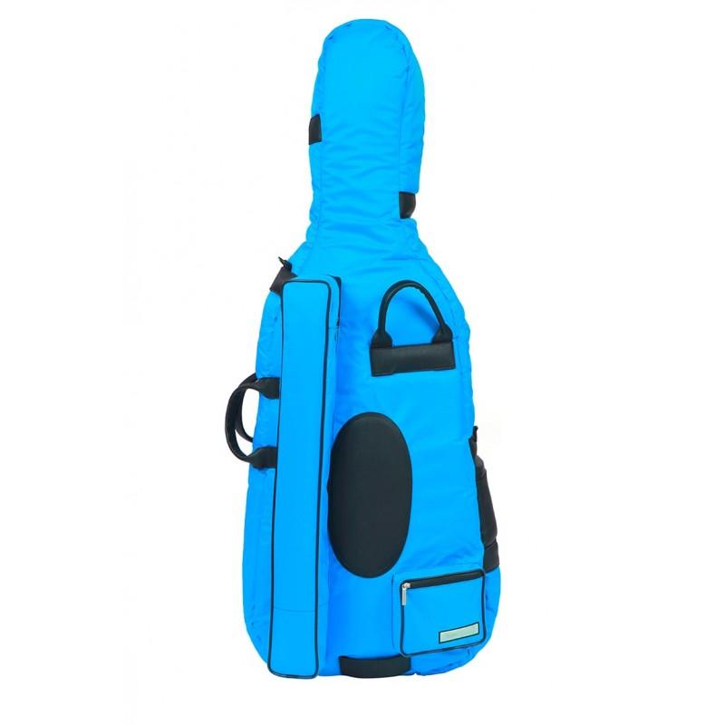 Estuche Bam de cello Performance PERF1001S 4/4 Blue Azul Estuche Bam de cello Performance PERF1001S 4/4 Blue Azul