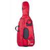 Estuche Bam de cello Performance PERF1001S 4/4 Red Rojo