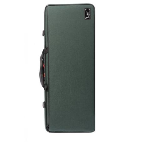 Estuche Bam doble para 2 violines 2005S 4/4 Green Verde