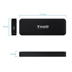 Tooq caja externa para ssd m.2 nvme pcie