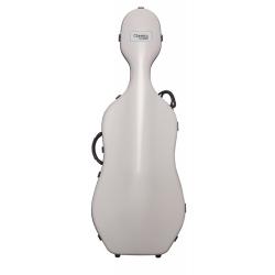 Estuche cello Bam Classic 1001S 4/4 Silver Plateado