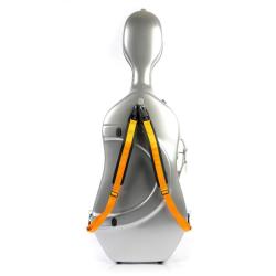 Estuche cello Bam La Défense Hightech DEF1005XL 4/4 Gray Gris