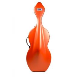Estuche cello Bam Shamrock Hightech 1003XL con ruedas 4/4 Orange Naranja