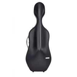 Estuche cello Bam SUP1005XL Slim 2.9 Cosmic Suprême Hightech 4/4 Black/silver Negro/Plata