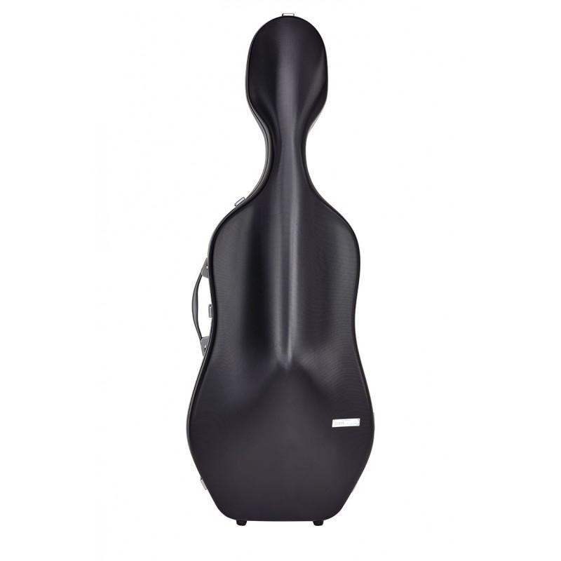 Estuche cello Bam SUP1005XL Slim 2.9 Cosmic Suprême Hightech 4/4 Black/silver Negro/Plata
