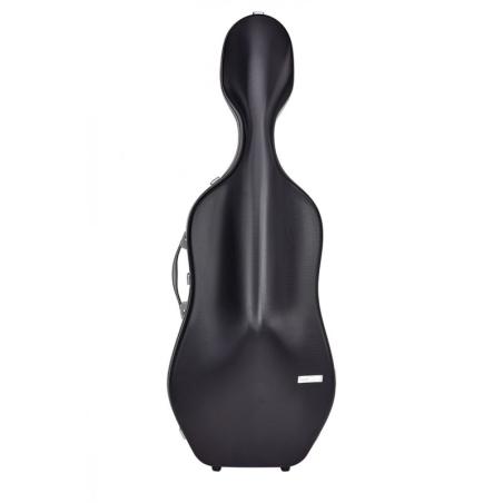 Estuche cello Bam SUP1005XL Slim 2.9 Cosmic Suprême Hightech 4/4 Black/silver Negro/Plata