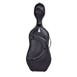 Estuche cello Bam SUP1005XL Slim 2.9 Cosmic Suprême Hightech 4/4 Black/silver Negro/Plata