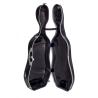 Estuche cello Bam SUP1005XL Slim 2.9 Cosmic Suprême Hightech 4/4 Black/silver Negro/Plata
