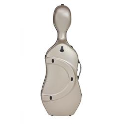 Estuche cello Bam SUP1005XL Slim 2.9 Suprême Hightech 4/4 Champagne/black Champagne/Negro