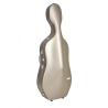 Estuche cello Bam SUP1005XL Slim 2.9 Suprême Hightech 4/4 Champagne/silver Champagne/Plata