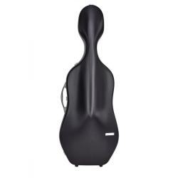 Estuche cello Bam SUP1005XL Slim 2.9 Suprême Hightech 4/4 Black/silver Negro/Plata