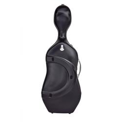 Estuche cello Bam SUP1005XL Slim 2.9 Suprême Hightech 4/4 Black/silver Negro/Plata