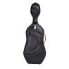 Estuche cello Bam SUP1005XL Slim 2.9 Suprême Hightech 4/4 Black/silver Negro/Plata