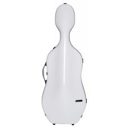 Estuche cello Bam SUP1005XLW Slim 2.9 Ice Suprême Hightech 4/4 White/black Blanco/Negro