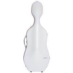 Estuche cello Bam SUP1005XLW Slim 2.9 Ice Suprême Hightech 4/4 White/orange Blanco/Naranja