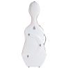 Estuche cello Bam SUP1005XLW Slim 2.9 Ice Suprême Hightech 4/4 White/orange Blanco/Naranja