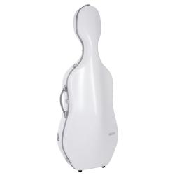 Estuche cello Bam SUP1005XLW Slim 2.9 Ice Suprême Hightech 4/4 White/silver Blanco/Plata