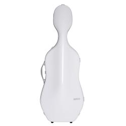 Estuche cello Bam SUP1005XLW Slim 2.9 Ice Suprême Hightech 4/4 White/silver Blanco/Plata