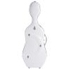 Estuche cello Bam SUP1005XLW Slim 2.9 Ice Suprême Hightech 4/4 White/silver Blanco/Plata