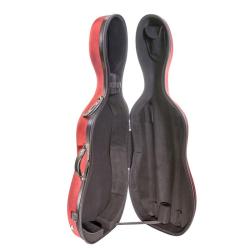 Estuche cello Rapsody EVA1610 3/4 3/4 Burgundy Burdeos