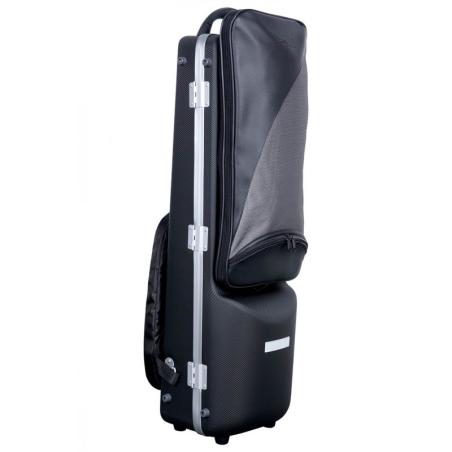 Estuche clarinete bajo do Bam Panther Hightech PANT3026XL Black Negro
