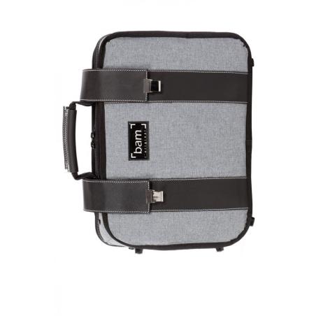 Estuche clarinete Bam Grey Flannel Hightech 3027MGF Si b.