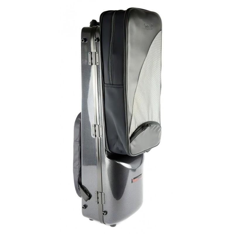 Estuche clarinete triple bajo do + Si b/La Bam 3126XL Hightech (3026XL + 3128S) Carbon