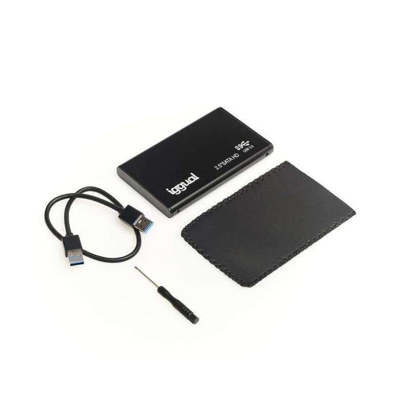 Iggual caja externa aluminio ssd 2.5" sata usb 3.0