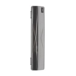 Estuche flauta BAM 4019XL Hightech Slim Silver carbon