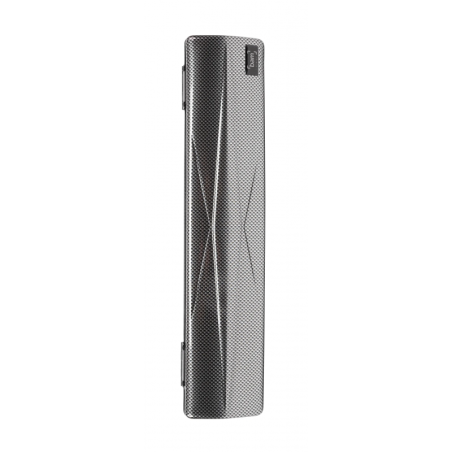 Estuche flauta BAM 4019XL Hightech Slim Silver carbon