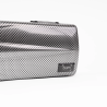 Estuche flauta BAM 4019XL Hightech Slim Silver carbon