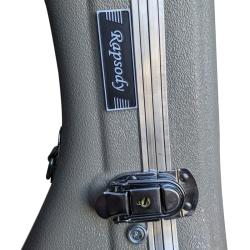 Estuche guitarra clásica ABS Rapsody Armonia Cream Crema