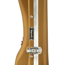 Estuche guitarra clásica ABS Rapsody Armonia Gold Dorado