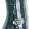 Estuche guitarra clásica ABS Rapsody Armonia Striped black Negro rayas
